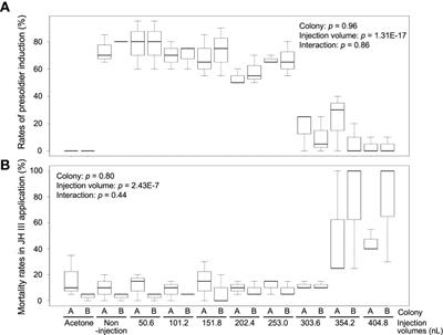 Efficient RNA interference method during caste differentiation with hormone treatment in the termite Reticulitermes speratus (Isoptera: Rhinotermitidae)